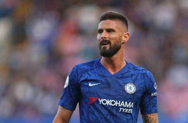 Olivier Giroud không được trọng dụng tại Chelsea.