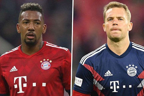 Jerome Boateng và Manuel Neuer được ban lãnh đạo Chelsea quan tâm