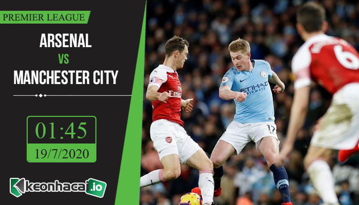 Soi kèo Arsenal vs Manchester City 1h45, ngày 19/7/2020-1