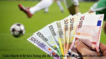 Giải thích tỉ lệ kèo bóng đá dễ hiểu cho những người chơi mới