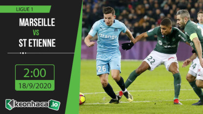 Soi kèo Marseille vs St Etienne 2h, ngày 18/9/2020