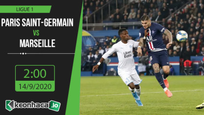 Soi kèo Paris Saint Germain vs Marseille 2h, ngày 14/9/2020