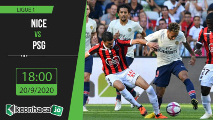 Soi kèo Nice vs PSG 18h, ngày 20/9/2020